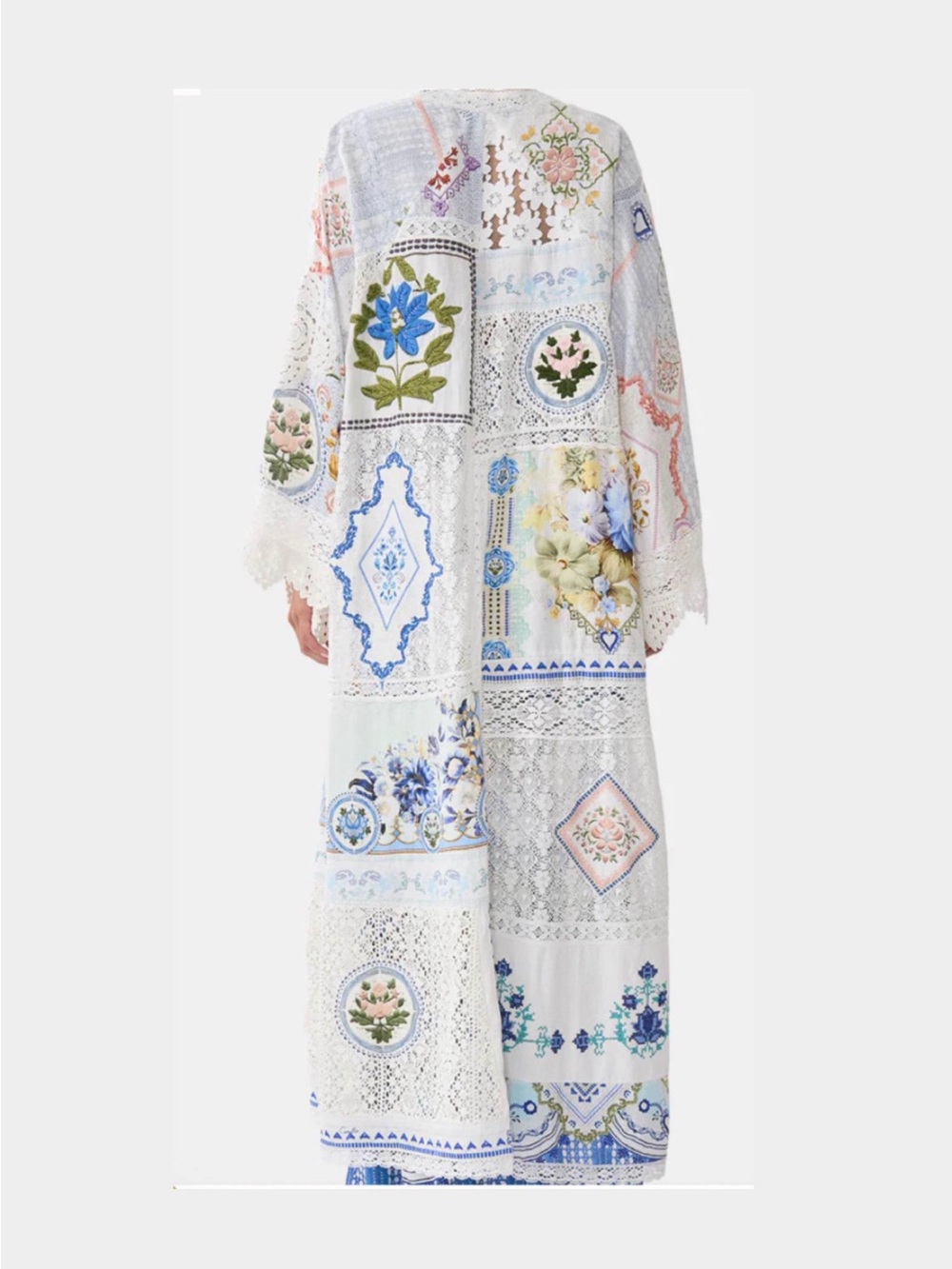 Camilla My homespun heart flare sleeve kimono duster - Picture 8 of 15